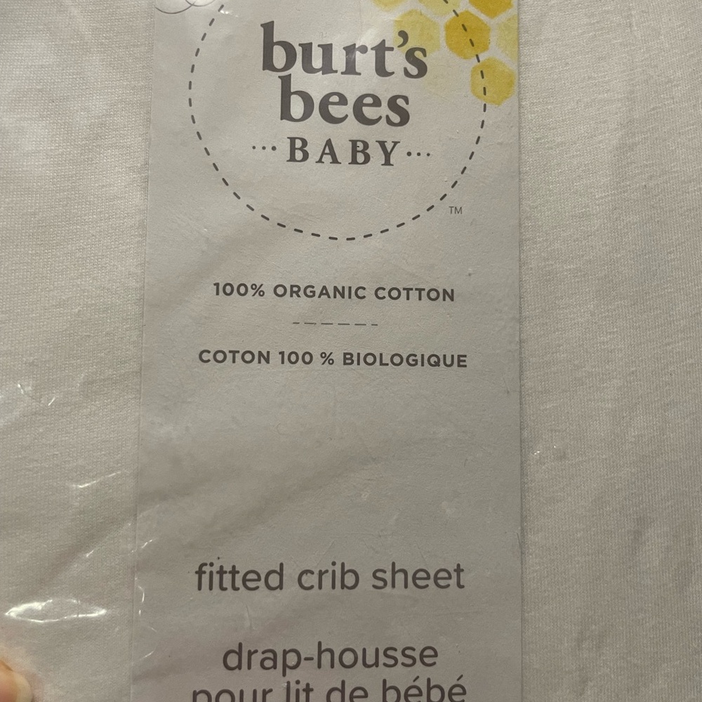 Burt's Bees Baby Organic Cotton Crib Sheet